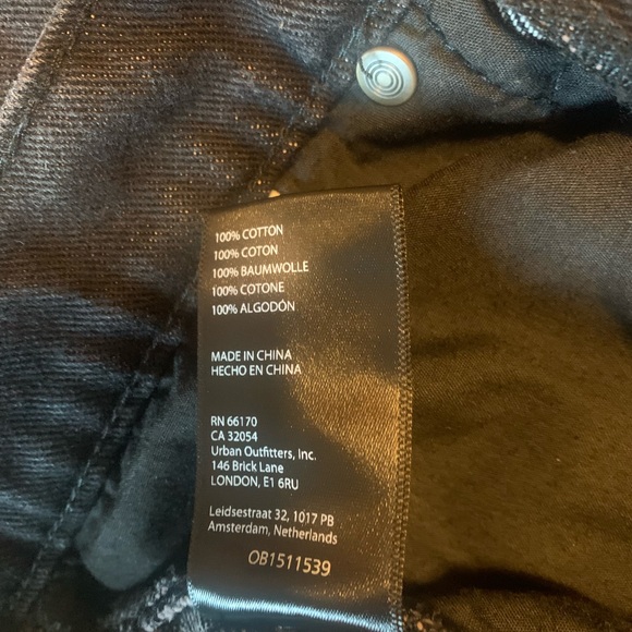 BDG Urban Outfitters Women’s High Waisted Black Jeans. Hem.Size 27. SKU 028 - Picture 7 of 12